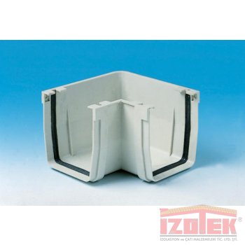 150 Rectangular Raın Gutter Elbow 